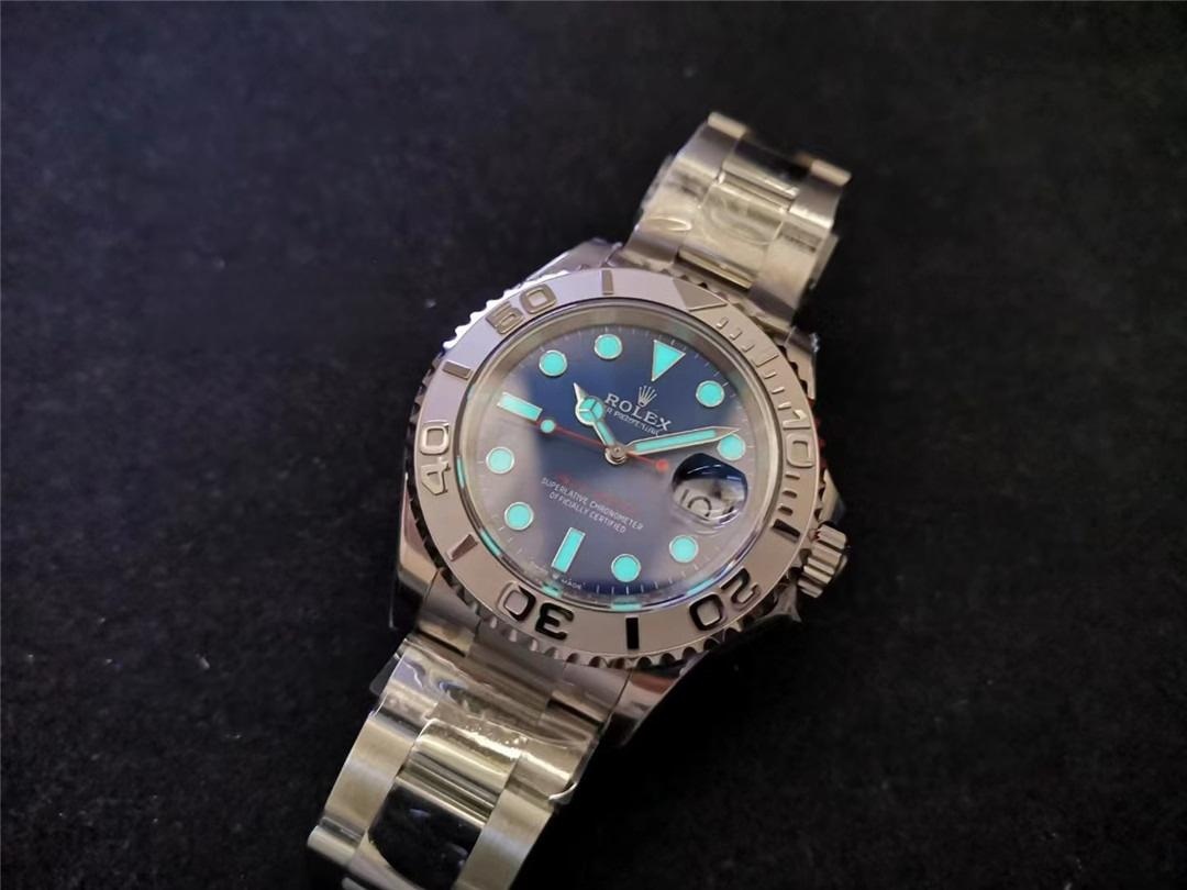 Gerçek-replika karşılaştırması: CLEAN/Clean Rolex gri Yacht-Master 126622 incelemesi — 12. fotoğraf