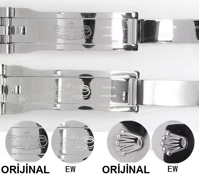 Gerçek-replika karşılaştırması: EW Factory Rolex 41 Datejust ile VS Factory Datejust arasında ne fark var? — 3. fotoğraf