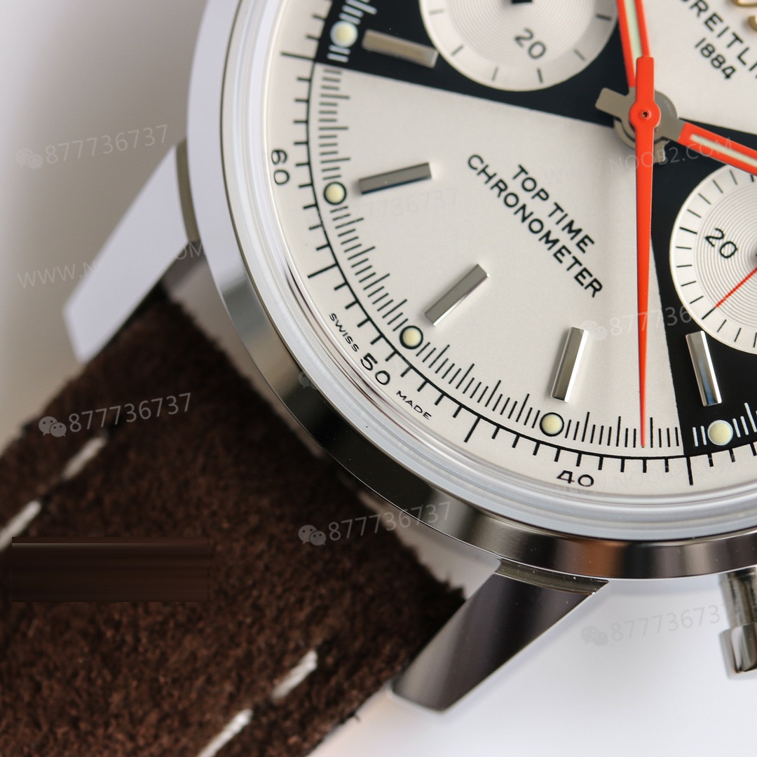 Gerçek-replika karşılaştırması: GF Factory Breitling Top Time Zorro kadranının işçiliği iyi mi? — 15. fotoğraf