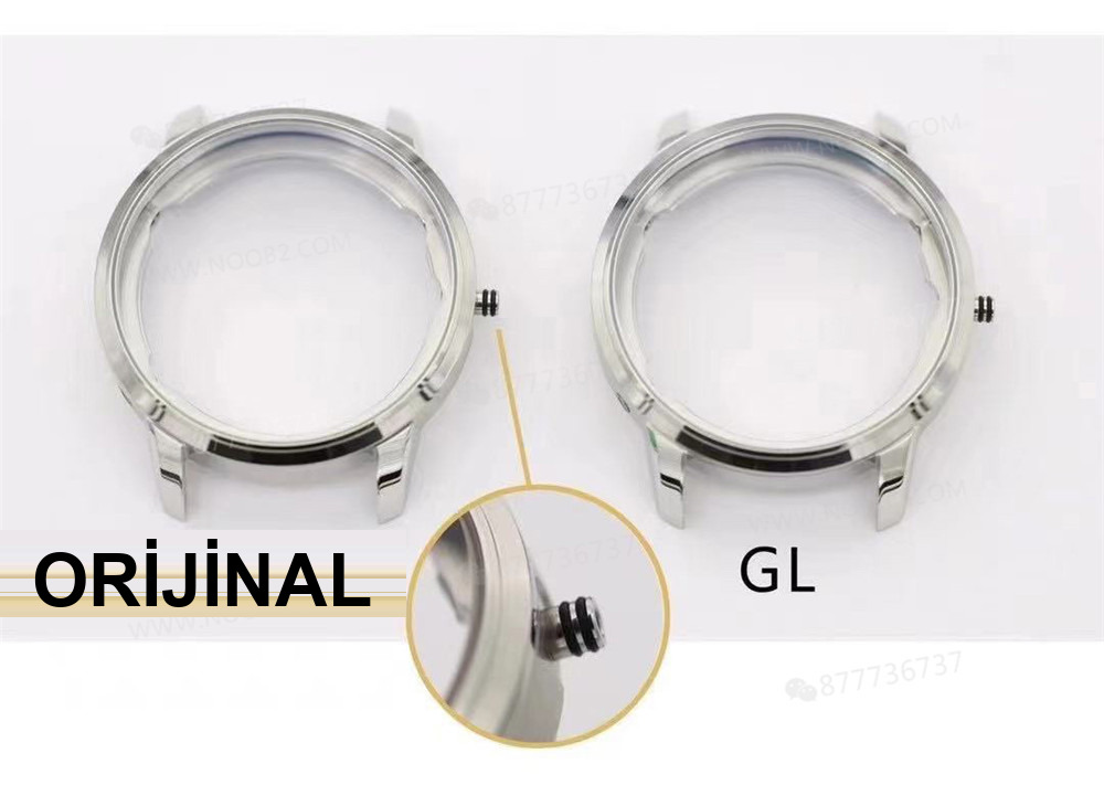 Gerçek-Replika Karşılaştırması: GL Factory Glashütte Senator Büyük Tarih Gerçek Ay Evreli Replika Saat — 3. fotoğraf