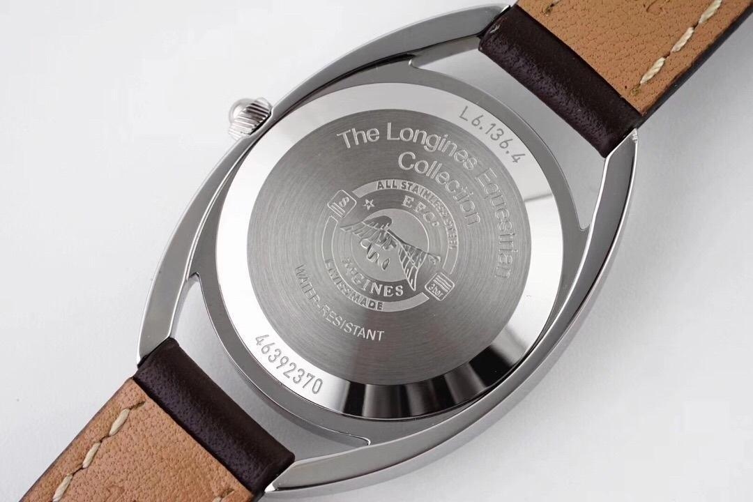 Gerçek-Replika Karşılaştırması: GS Factory Longines Equestrian Serisi Kadın Replika Saat, İsviçre Orijinal 152 Mekanizma — 10. fotoğraf