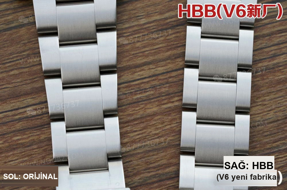 Gerçek-replika karşılaştırması: HBBV6 Factory Rolex siyah Submariner ile orijinali arasında ne fark var? — 16. fotoğraf