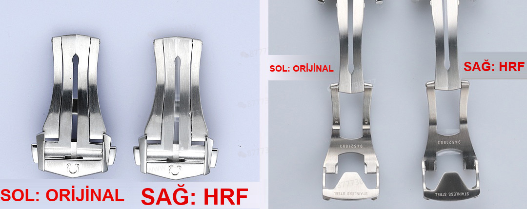Gerçek-Replika Karşılaştırması: HR Factory Omega Speedmaster 326 Çok Fonksiyonlu Kronograf Kol Saati — 13. fotoğraf
