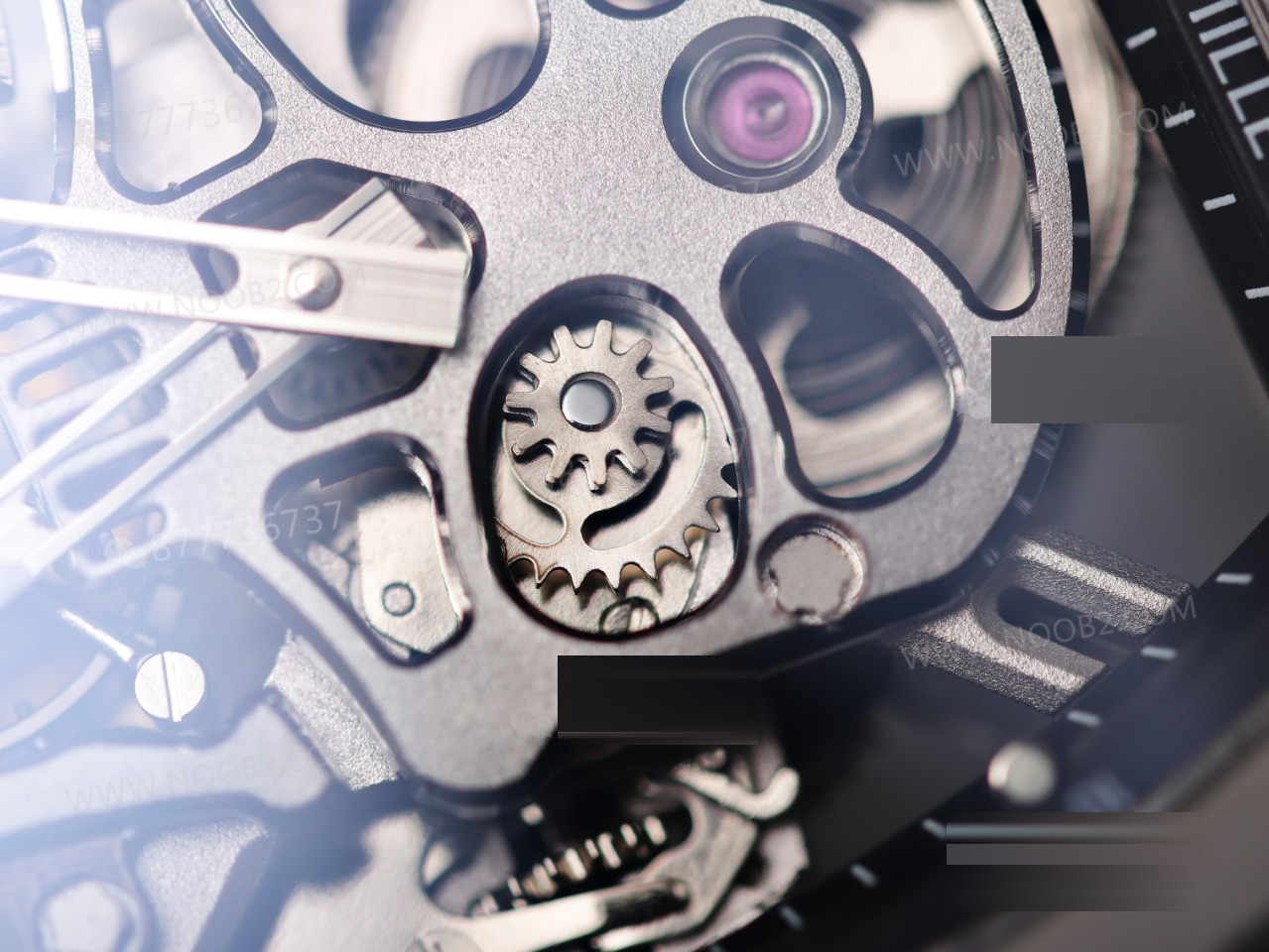 Gerçek-replika karşılaştırması: JB Factory Richard Mille RM52-01 gerçek tourbillon kol saatini nereden alabilirim? — 19. fotoğraf