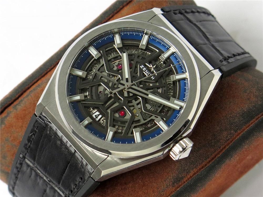 Gerçek-replika karşılaştırması: LF Factory Zenith DEFY serisi CLASSIC kol saati incelemesi — 14. fotoğraf