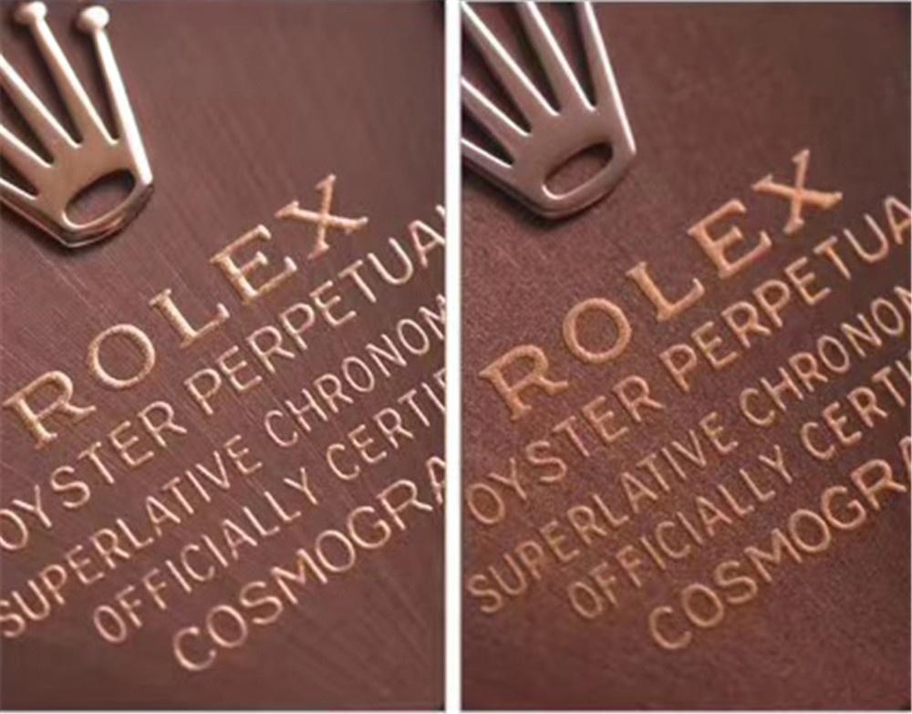 Gerçek-replika karşılaştırması: N Factory Rolex Daytona 4130 mekanizmalı çikolata renkli model tek bakışta ele verir mi? — 9. fotoğraf
