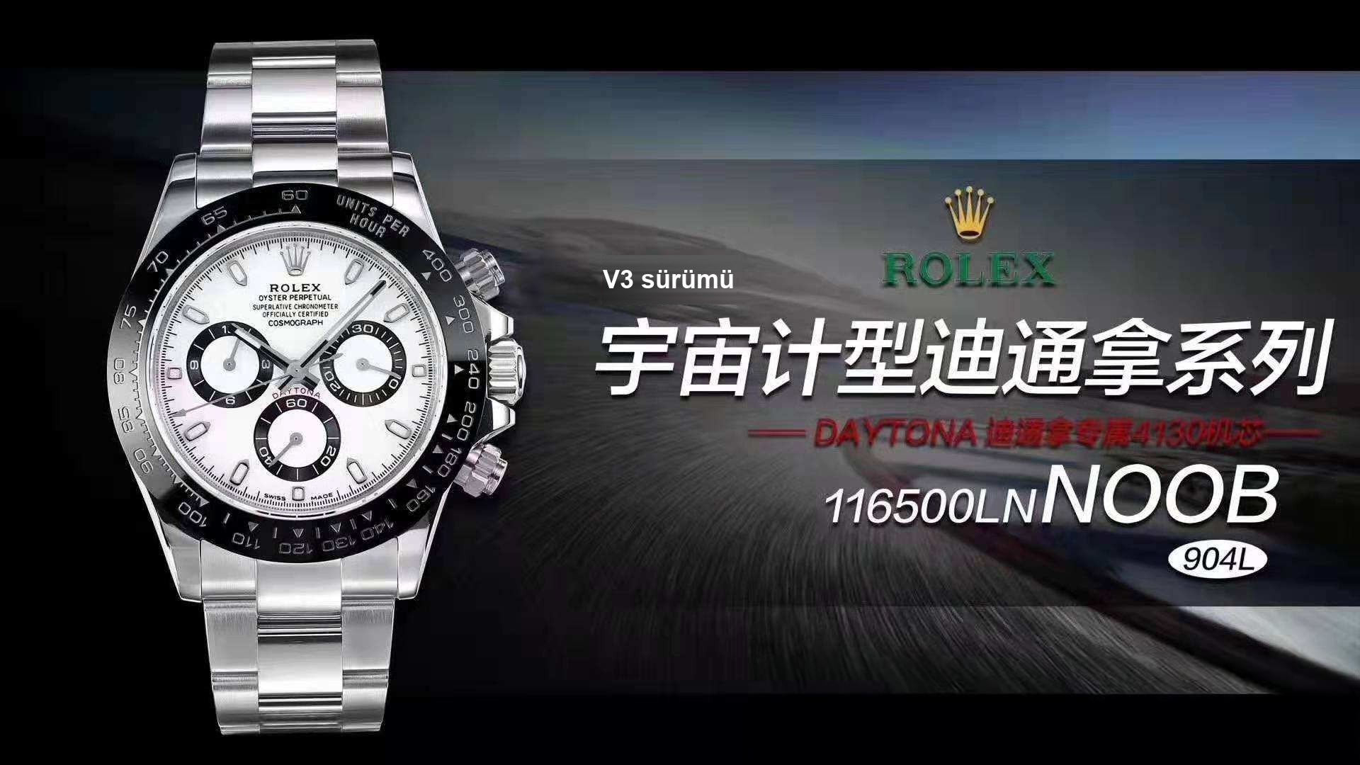 Gerçek-replika karşılaştırması: N Factory Rolex Daytona V3 sürümü 4130 mekanizması orijinalinden nasıl ayırt edilir? — 2. fotoğraf