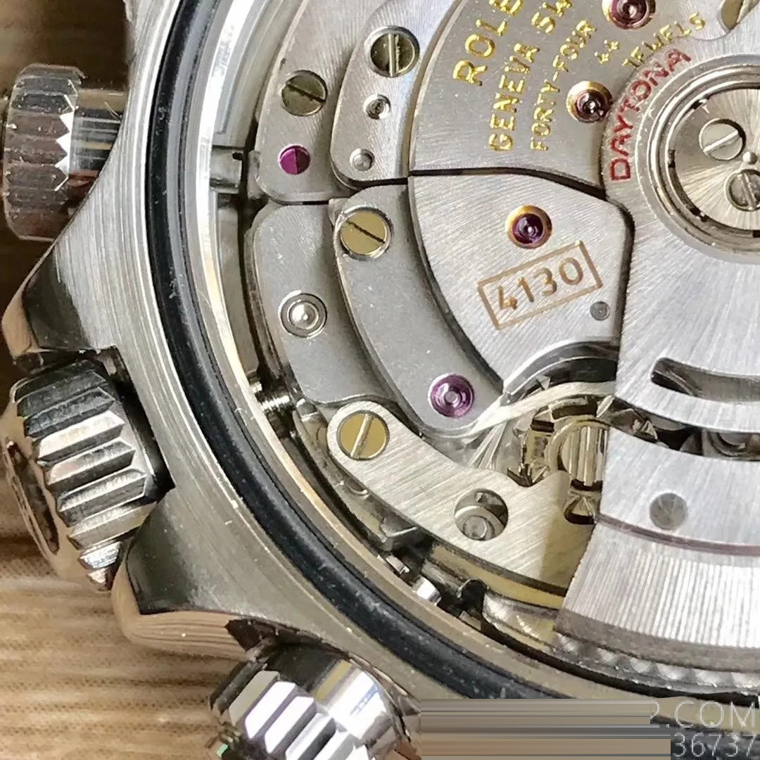 Gerçek-replika karşılaştırması: N Factory Rolex Daytona V3 sürümü 4130 mekanizması orijinalinden nasıl ayırt edilir? — 14. fotoğraf