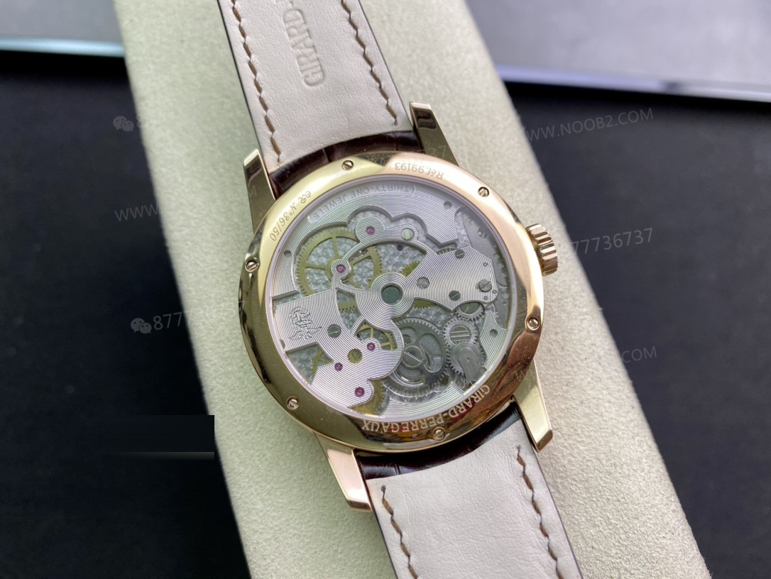 Gerçek-replika karşılaştırması: RM Factory Girard-Perregaux Bridges 99193 tourbillon replika saat incelemesi — 15. fotoğraf