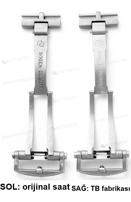 Gerçek-replika karşılaştırması: TBF Factory Roger Dubuis Excalibur serisi 0542 (0543) kol saati — 13. fotoğraf