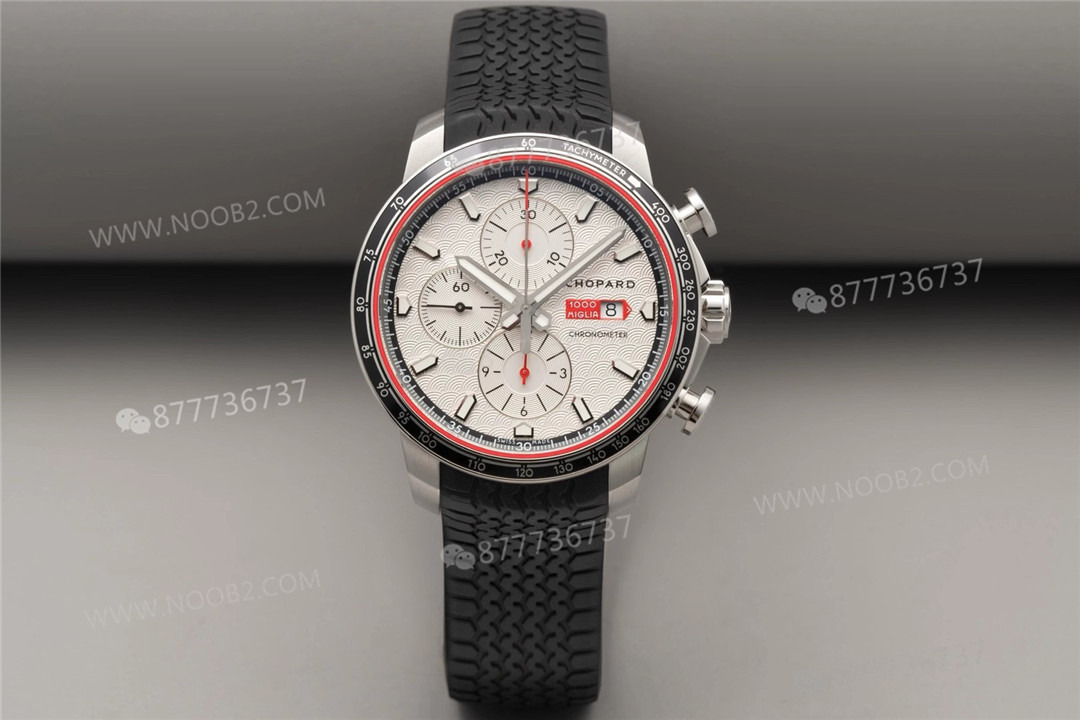 Gerçek-replika karşılaştırması: V7 Factory Chopard Classic Racing serisi 168571-3004 kronograf saatin işçiliği iyi mi? — 35. fotoğraf