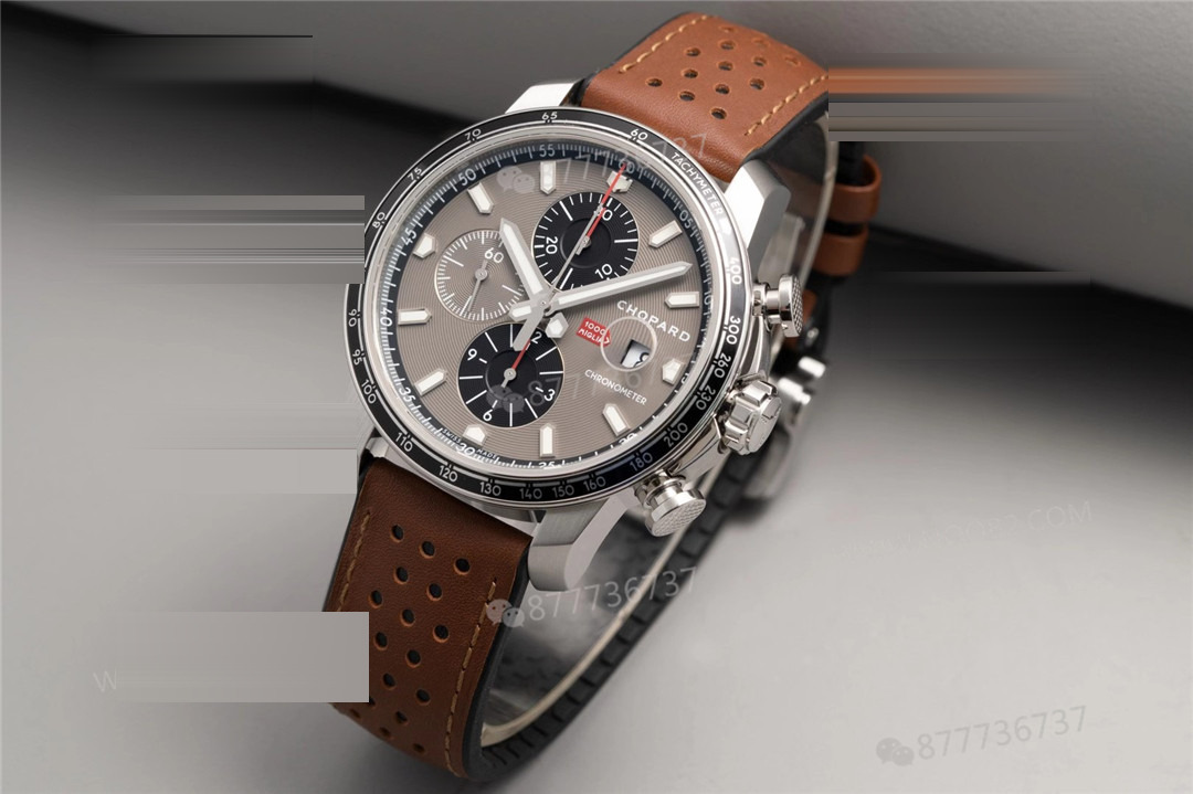 Gerçek-replika karşılaştırması: V7 Factory Chopard Classic Racing serisi 168571-3004 kronograf saatin işçiliği iyi mi? — 38. fotoğraf