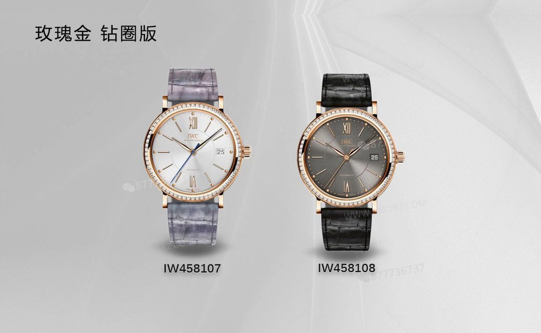 Gerçek-replika karşılaştırması: V7 Factory IWC kadın Portofino 37 mm saat incelemesi — 33. fotoğraf