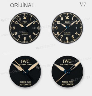 Gerçek-replika karşılaştırması: V7 Factory IWC titanyum kasa Mark XVIII IW327006 inceleme — 9. fotoğraf
