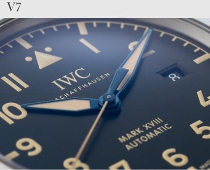 Gerçek-replika karşılaştırması: V7 Factory IWC titanyum kasa Mark XVIII IW327006 inceleme — 19. fotoğraf
