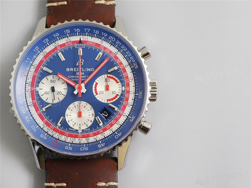 Gerçek-replika karşılaştırması: V9 Breitling Navitimer 1 serisi saat incelemesi — 20. fotoğraf