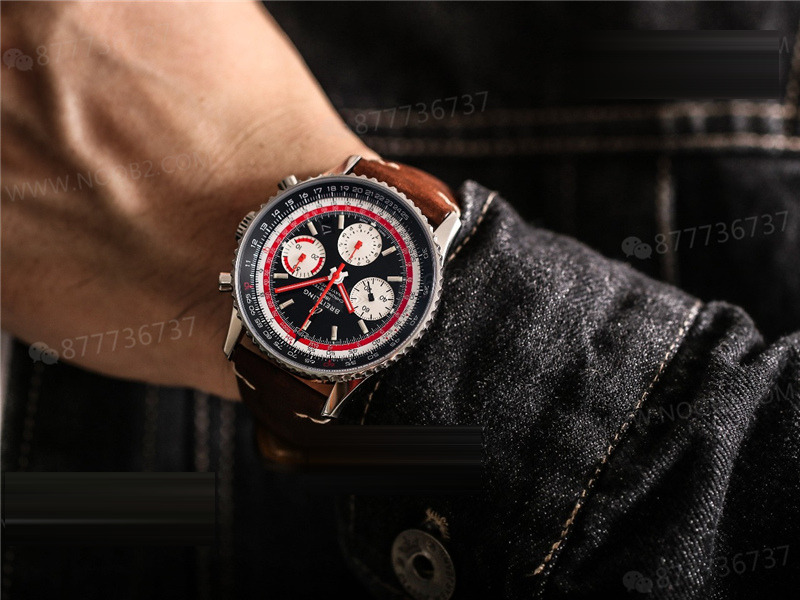 Gerçek-replika karşılaştırması: V9 Breitling Navitimer 1 serisi saat incelemesi — 33. fotoğraf