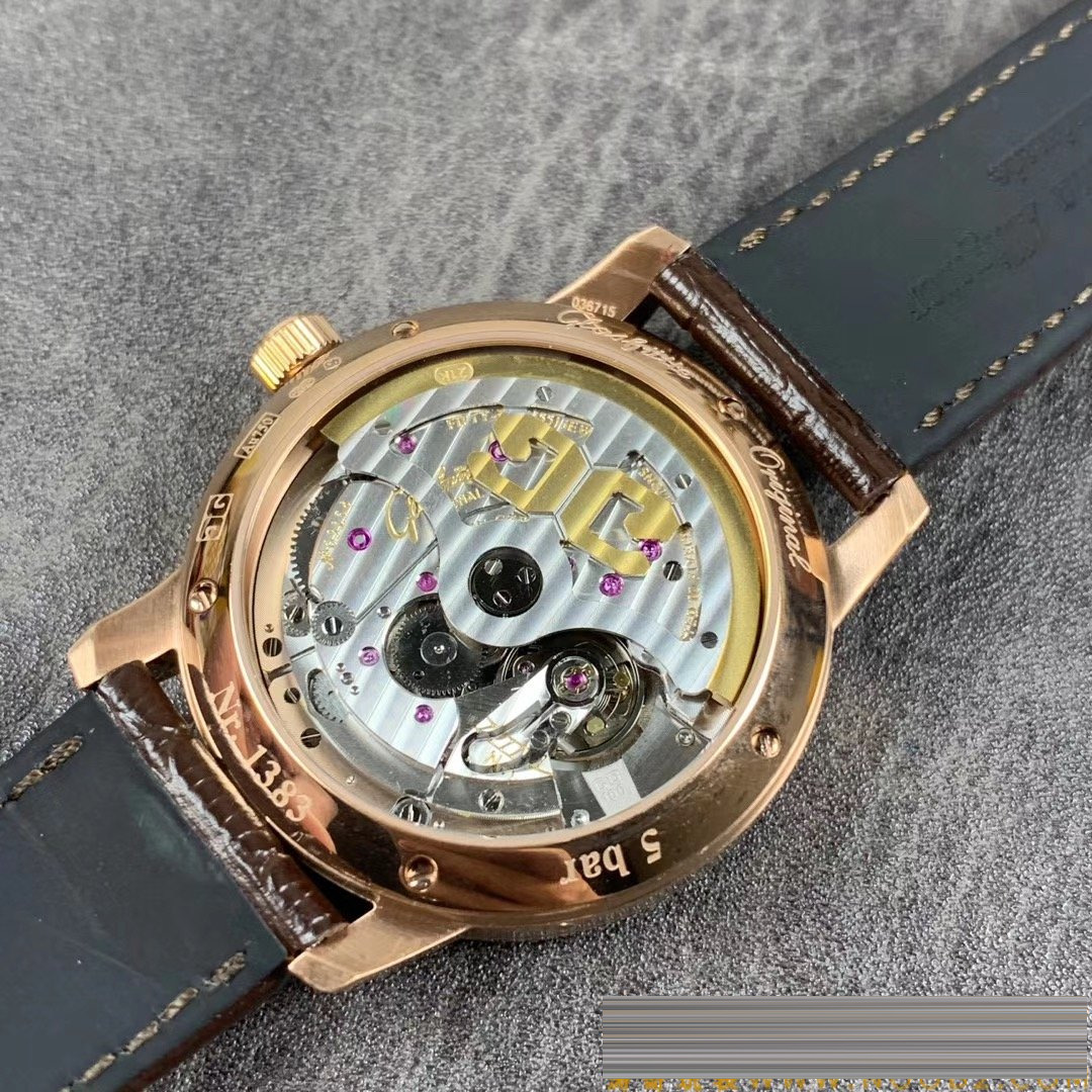Gerçek-replika karşılaştırması: V9 Factory Glashütte Original Senator 1-36-04 çift atlamalı büyük tarih ay evreli saatini nasıl yapmış? — 13. fotoğraf
