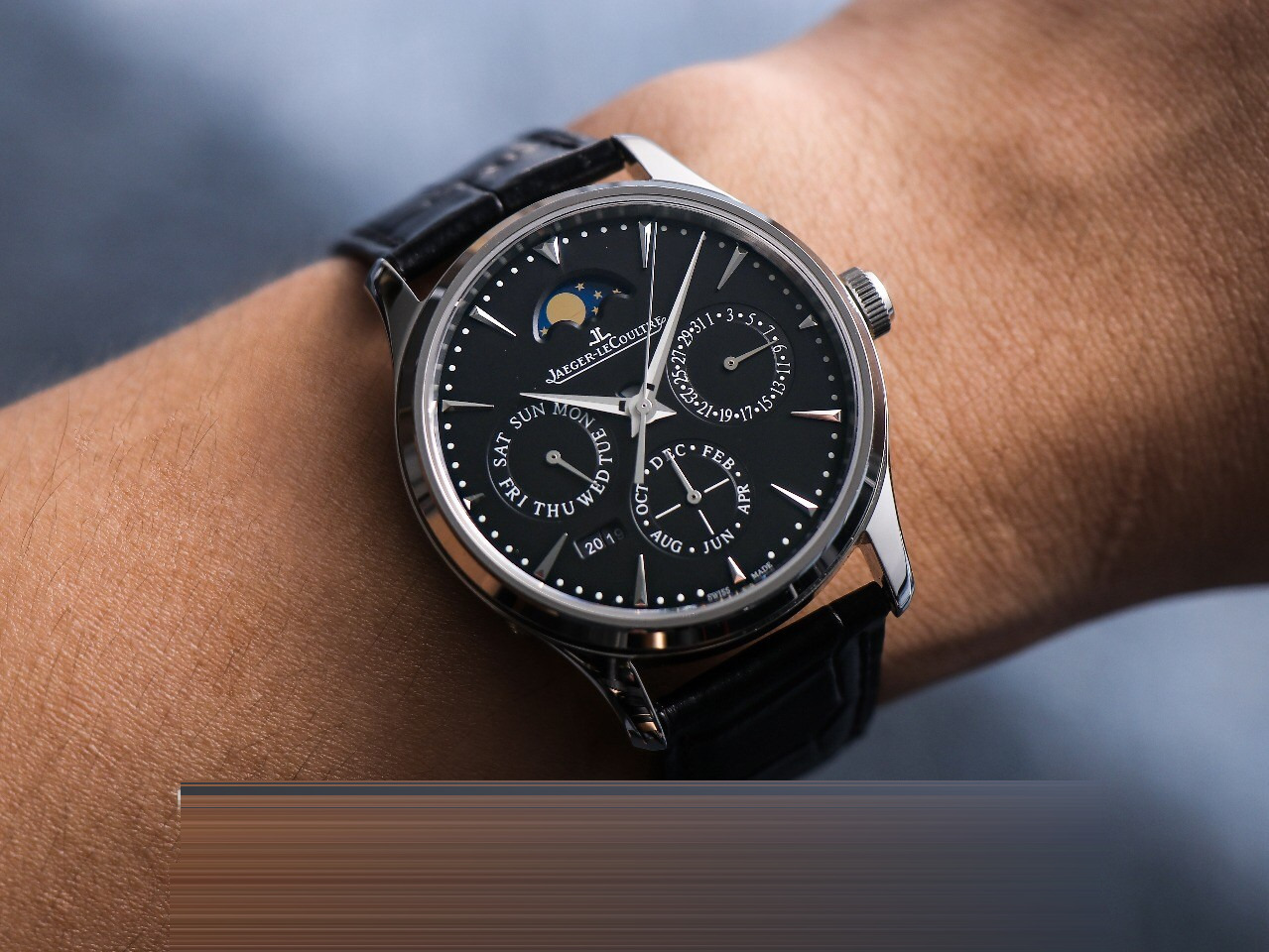 Gerçek-replika karşılaştırması: V9 Jaeger-LeCoultre Master perpetual calendar replika saatin orijinalle karşılaştırmalı incelemesi — 29. fotoğraf