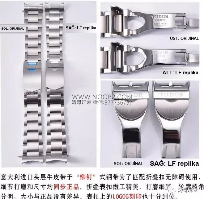 Gerçek-replika karşılaştırması ve inceleme: LF Factory Tudor Black Bay M79540 serisi 41 mm replika saat nasıl? — 11. fotoğraf