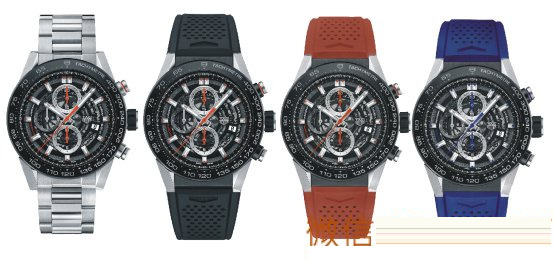 Gerçek-Replika Karşılaştırması: XF TAG Heuer Carrera Ay Yüzeyi Heuer 01 CLEP Özel Sürüm — 1. fotoğraf