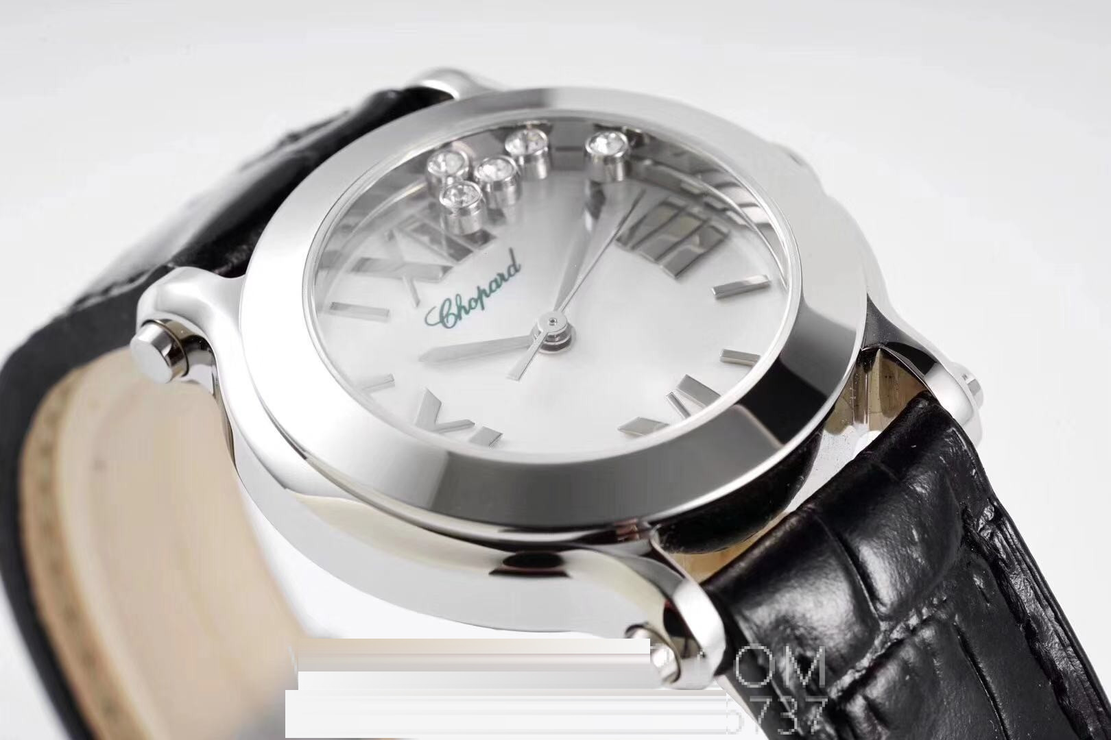 Gerçek-Replika Karşılaştırması: ZF Factory Chopard Happy Diamonds Quartz 278509-3001 Orijinal LUC İsviçre ETA955.112 Mekanizmalı Replika Saat ile Orijinal İnceleme Karşılaştırması — 13. fotoğraf
