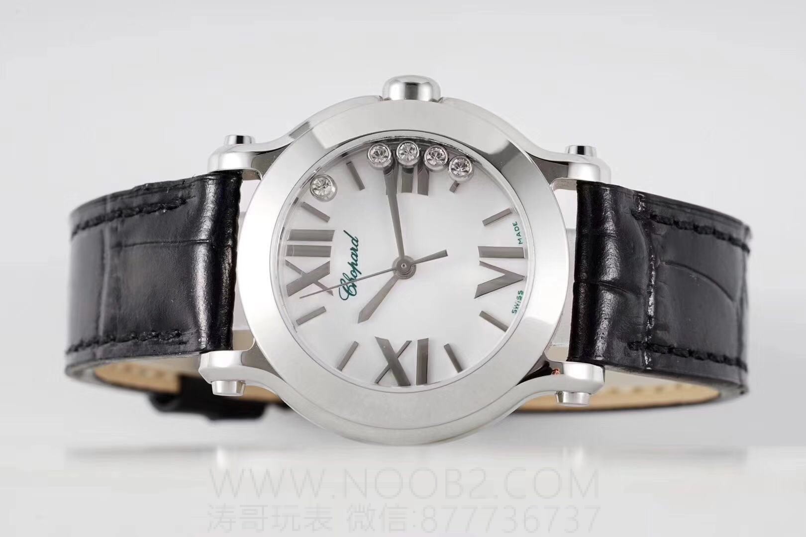 Gerçek-Replika Karşılaştırması: ZF Factory Chopard Happy Diamonds Quartz 278509-3001 Orijinal LUC İsviçre ETA955.112 Mekanizmalı Replika Saat ile Orijinal İnceleme Karşılaştırması — 17. fotoğraf