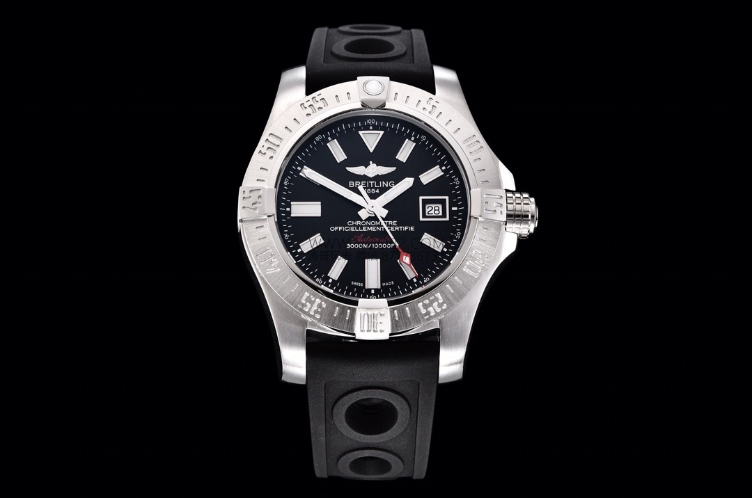 Gerçek tahliye valfli tek saat: GF Factory V2 versiyon Breitling Avenger II Seawolf replika saat (45 mm) incelemesi — 1. fotoğraf