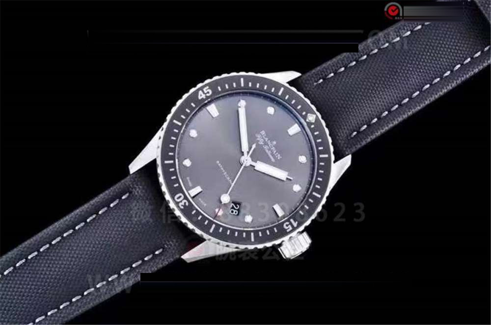 GF Factory Blancpain Fifty Fathoms 43 mm «Saten Paslanmaz Çelik» Detaylı İnceleme — 5. fotoğraf