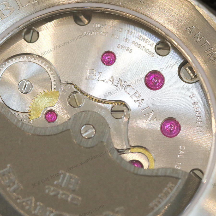 GF Factory Blancpain Fifty Fathoms 50 Fathoms serisi 5000-1230-B52A saat (titanyum kasa) — 8. fotoğraf
