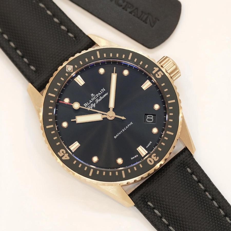 GF Factory Blancpain Fifty Fathoms 50 Fathoms Serisi 5000-36S30-B52A Kol Saati — 3. fotoğraf