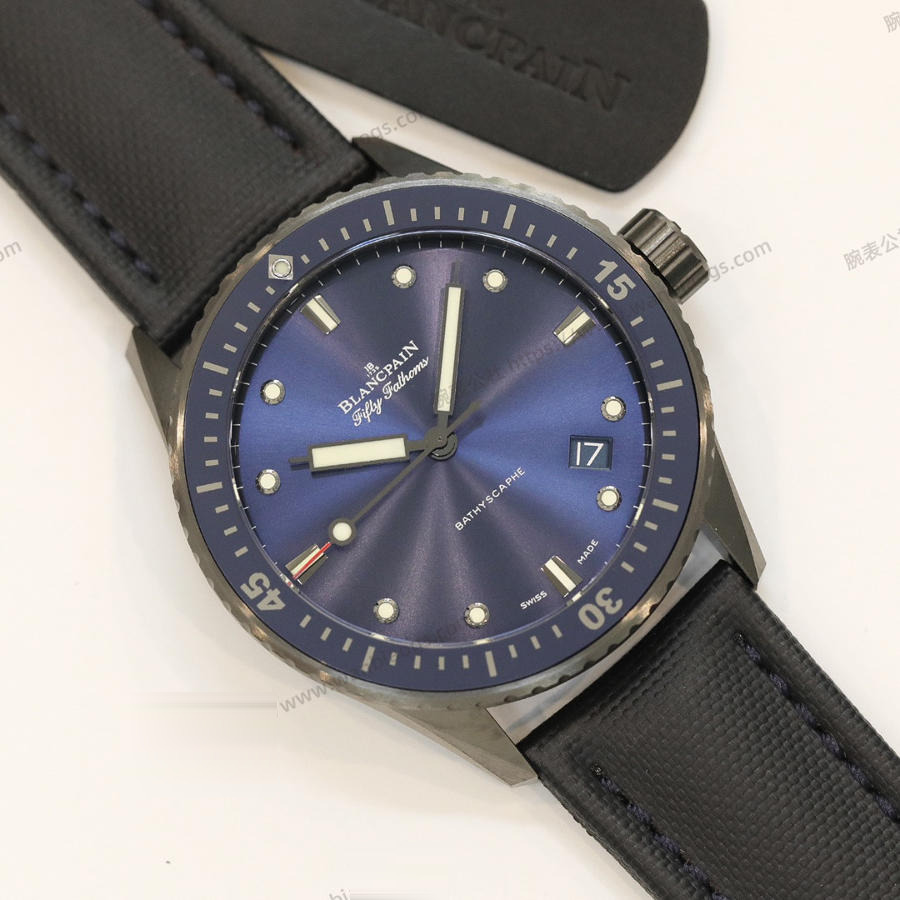 GF Factory Blancpain Fifty Fathoms 5000-0240-O52A Saat (Seramik Kasa) — 3. fotoğraf