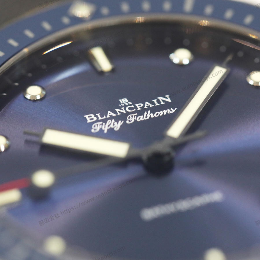 GF Factory Blancpain Fifty Fathoms 5000-0240-O52A Saat (Seramik Kasa) — 4. fotoğraf