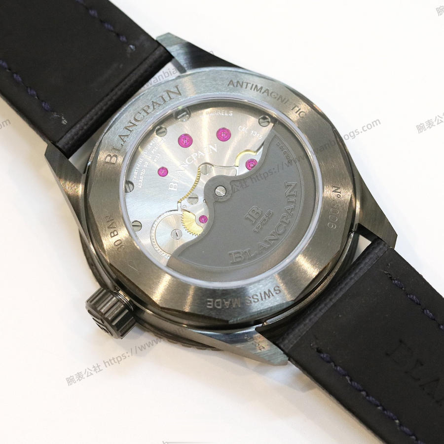GF Factory Blancpain Fifty Fathoms 5000-0240-O52A Saat (Seramik Kasa) — 8. fotoğraf