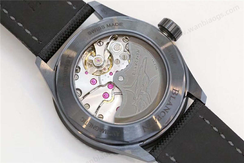 GF Factory Blancpain Fifty Fathoms 5005 Aurora Yeşili Seramik Saat İncelemesi — 5. fotoğraf