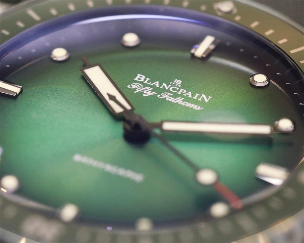 GF Factory Blancpain Fifty Fathoms 5005 Yeşil Kadranlı Great Hammerhead Seramik Kol Saati — 3. fotoğraf