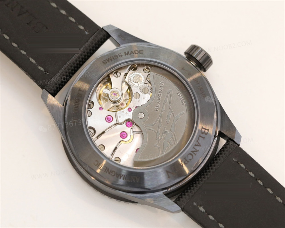 GF Factory Blancpain Fifty Fathoms 5005 Yeşil Kadranlı Great Hammerhead Seramik Kol Saati — 6. fotoğraf