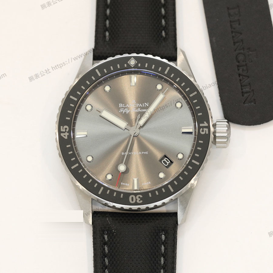 GF Factory Blancpain Fifty Fathoms 5100B-1110-B52A saati (çelik kasa) — 1. fotoğraf