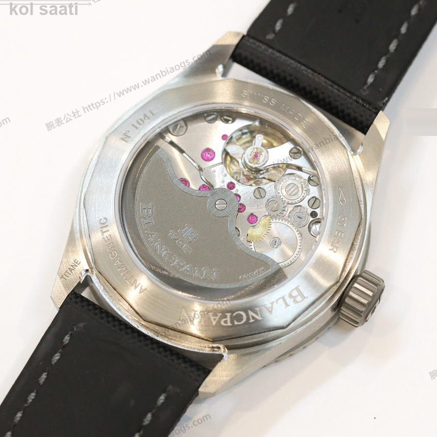 GF Factory Blancpain Fifty Fathoms 5100B-1110-B52A saati (çelik kasa) — 7. fotoğraf
