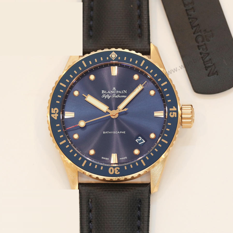 GF Factory Blancpain Fifty Fathoms serisi 5000-36S40-O52A saat — 1. fotoğraf