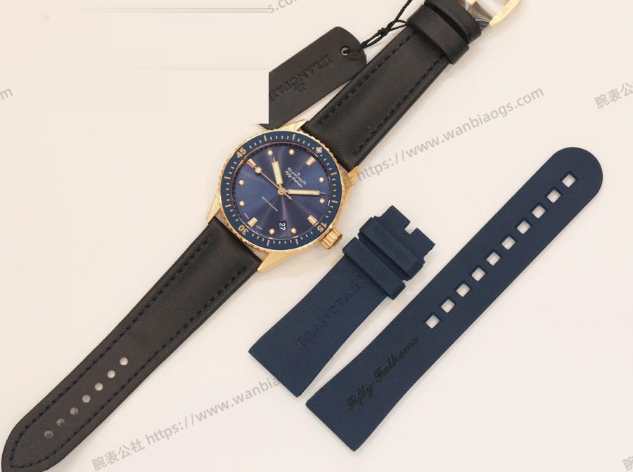 GF Factory Blancpain Fifty Fathoms serisi 5000-36S40-O52A saat — 9. fotoğraf