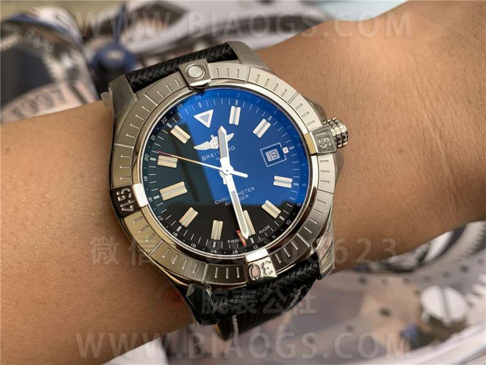 GF Factory Breitling Avenger 45 mm çift zaman dilimli saat işçilik incelemesi — 1. fotoğraf