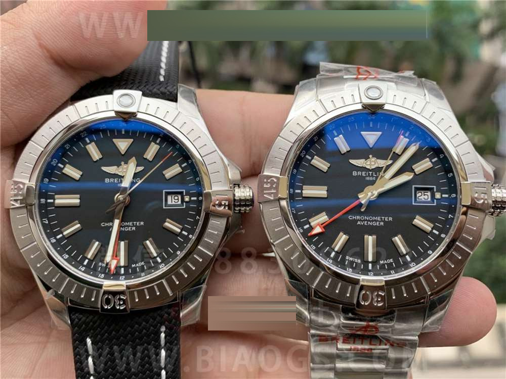 GF Factory Breitling Avenger 45 mm çift zaman dilimli saat işçilik incelemesi — 13. fotoğraf