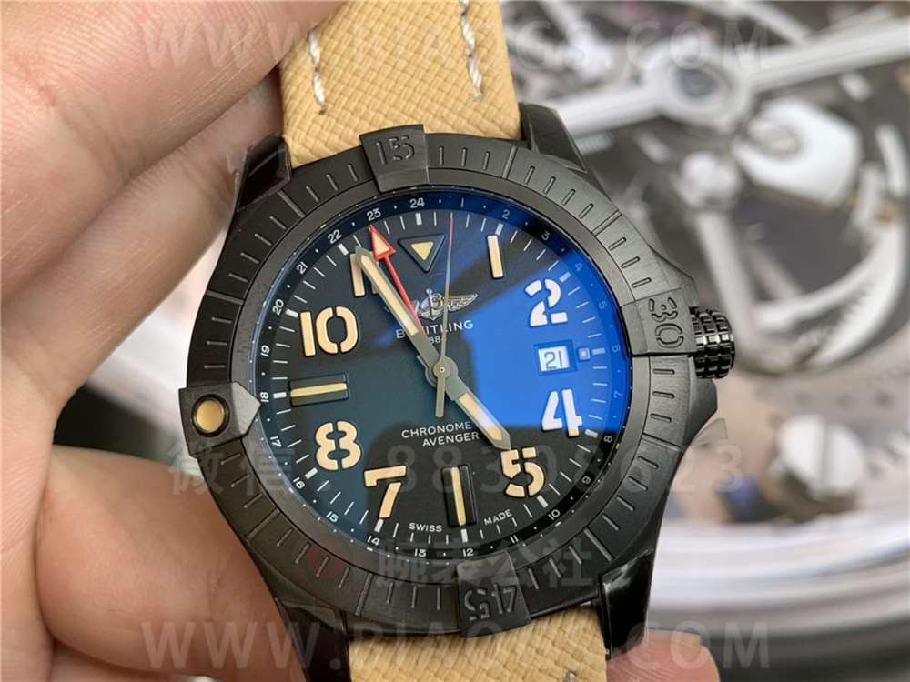 GF Factory Breitling Avenger 45 mm çift zaman dilimli saat işçilik incelemesi — 30. fotoğraf