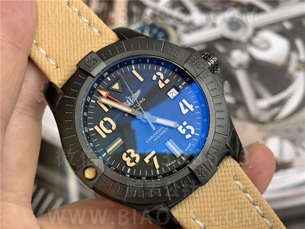 GF Factory Breitling Avenger 45 mm çift zaman dilimli saat işçilik incelemesi — 31. fotoğraf