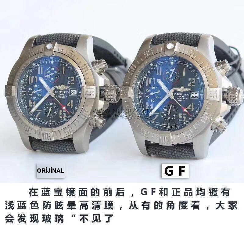 GF Factory Breitling Avenger gerçek-replika karşılaştırması ve orijinalle arasındaki fark nerede? — 11. fotoğraf