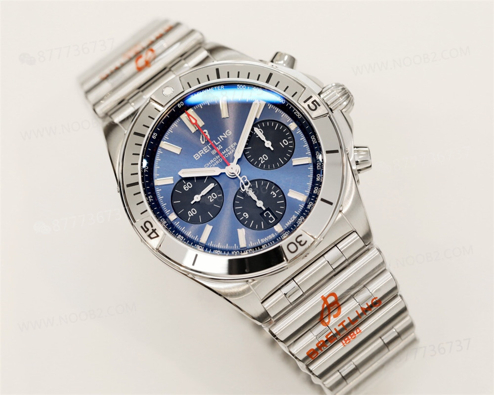 GF Factory Breitling Chronomat mekanik kronograf b01 bilezikli modelin kalitesi nasıl? — 1. fotoğraf