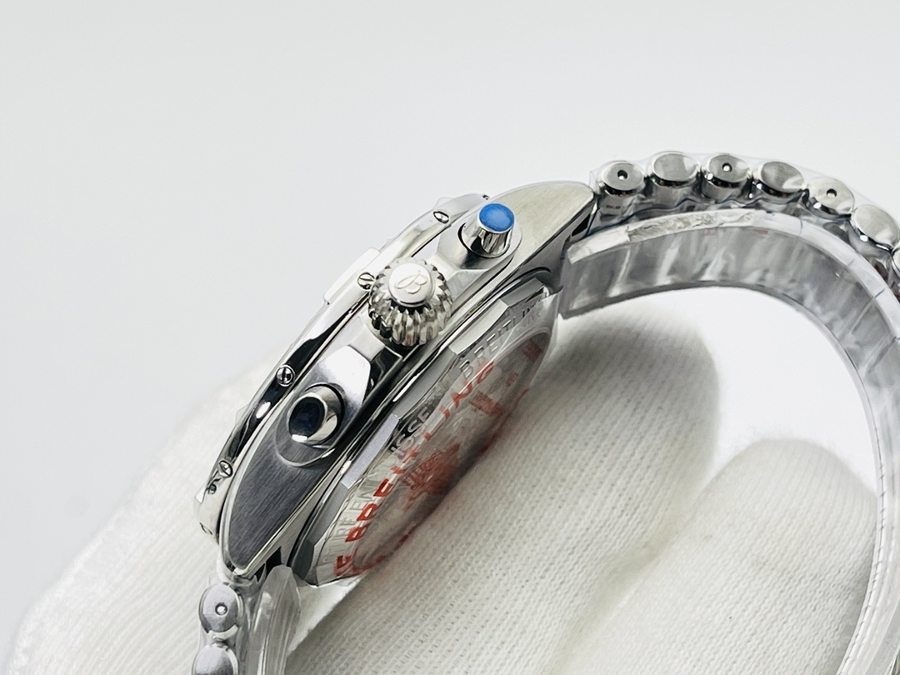 GF Factory Breitling Chronomat sağlam çelik dev, çok yönlü spor saat incelemesi - siyah kadran — 3. fotoğraf