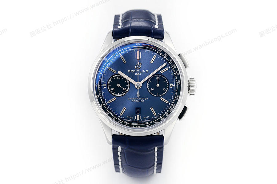 GF Factory Breitling Premier B01 serisi (mavi kadran) saat incelemesi — 1. fotoğraf