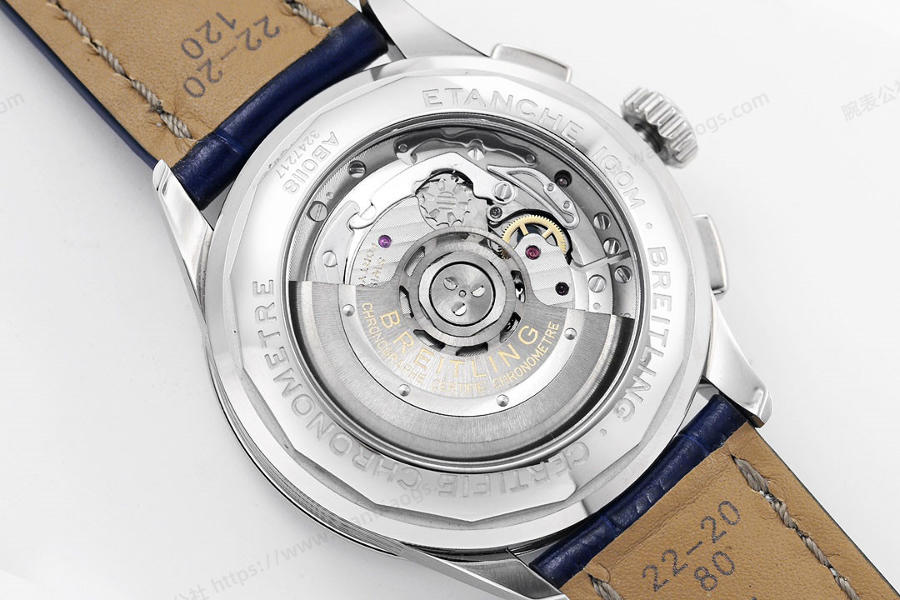 GF Factory Breitling Premier B01 serisi (mavi kadran) saat incelemesi — 5. fotoğraf